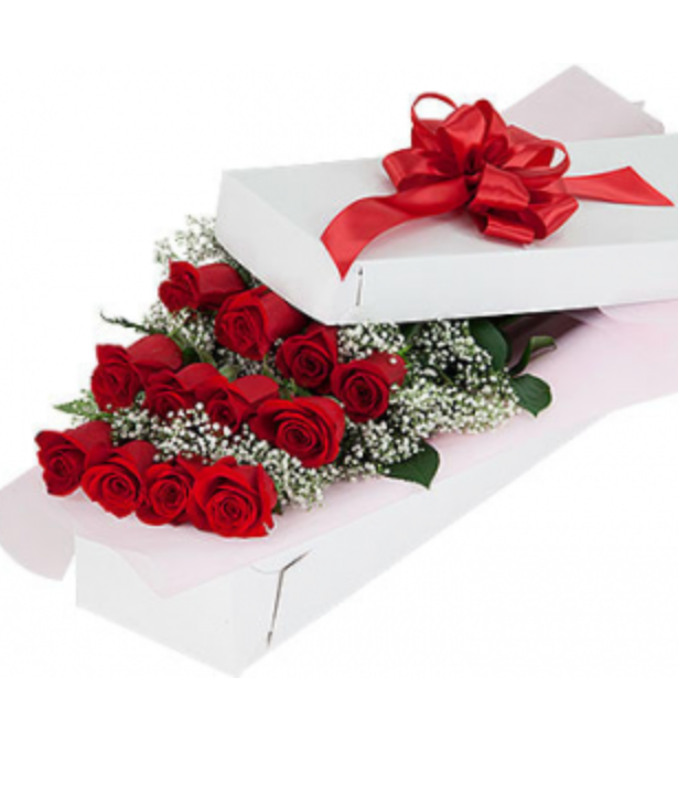 12 Roses Boxed